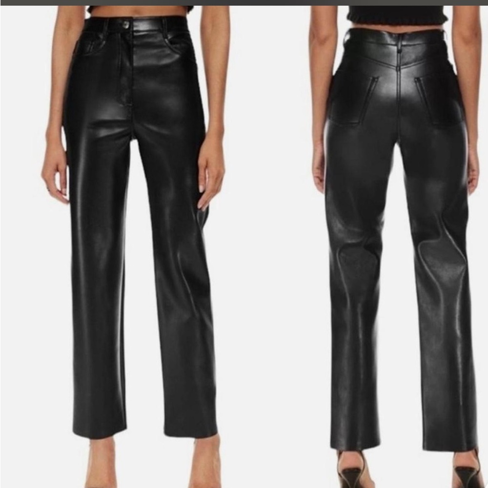 Aritzia Wilfred Free faux leather pant Size 2 - Picture 2 of 6